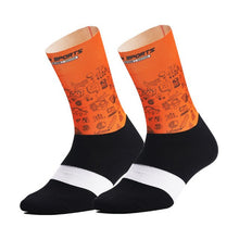 Anti Slip Outdoor Cycling Socks Seamless Integral Moulding Camping Hiking Running Bicycle Bike Sport Socks