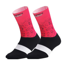 Anti Slip Outdoor Cycling Socks Seamless Integral Moulding Camping Hiking Running Bicycle Bike Sport Socks