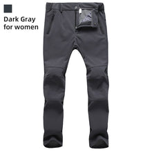 COPOZZ Men Women Autumn Winter Hiking Fishing Camping Climb Ski Trekking Trousers Plus Size Oversized Waterproof Outdoor Pants