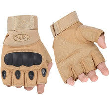 Outdoor Sports Tactical Gloves Full Finger for Hiking Riding Cycling Military Men's Gloves Armor Protection Shell Gloves Fishing