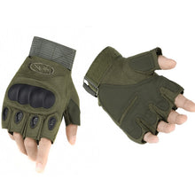Outdoor Sports Tactical Gloves Full Finger for Hiking Riding Cycling Military Men's Gloves Armor Protection Shell Gloves Fishing