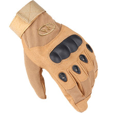 Outdoor Sports Tactical Gloves Full Finger for Hiking Riding Cycling Military Men's Gloves Armor Protection Shell Gloves Fishing