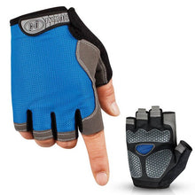 Summer Fashion Sports Half fingered Gloves High Elastic Breathable Mesh Non-slip Gloves Outdoor Cycling Hiking Equipment RR7360