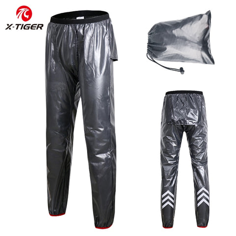 X-TIGER Waterproof Cycling Rain Pants Quick-Dry MTB Bike Cycling Outdoor Sports Multi-use Running Hiking Camping Fishing Biking