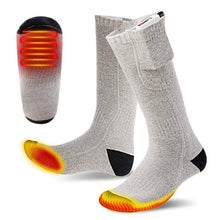 Heated Socks Warm Feet Foot Warmer Electric Warming Thermal Sox Winter Hunting