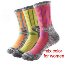 3Pairs/Lot Winter Thicker Thermal Fishing Skiing Socks Men Women Running Cycling Socks Sports Thermosocks Climbing Hiking Socks