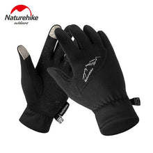 Naturehike NH17S004-T Winter Unisex Sports Touchscreen Windproof Thermal Fleece Gloves Running Jogging Hiking Cycling Ski Bike
