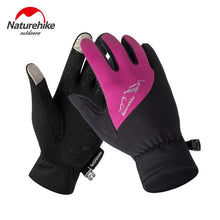 Naturehike NH17S004-T Winter Unisex Sports Touchscreen Windproof Thermal Fleece Gloves Running Jogging Hiking Cycling Ski Bike