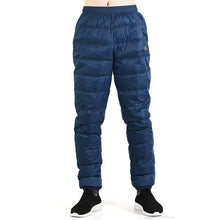 TECTOP Winter Women Men's Soft Down Pants Windproof Outdoor Sports Camping Hiking Skiing Trekking Breathable Male Trousers VA677
