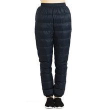 TECTOP Winter Women Men's Soft Down Pants Windproof Outdoor Sports Camping Hiking Skiing Trekking Breathable Male Trousers VA677