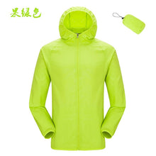 Foldable Quick Dry Outdoor Camping Jackets Summer Windbreaker Waterproof Windproof Sun-protection Thin Hiking Hooded Jacket