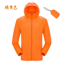 Foldable Quick Dry Outdoor Camping Jackets Summer Windbreaker Waterproof Windproof Sun-protection Thin Hiking Hooded Jacket