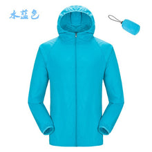 Foldable Quick Dry Outdoor Camping Jackets Summer Windbreaker Waterproof Windproof Sun-protection Thin Hiking Hooded Jacket