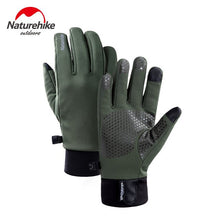 Naturehike Men Women Lightweight Waterproof Winter Ski Gloves Cold Weather Running Gloves Touch Screen Cycling Hiking Gloves
