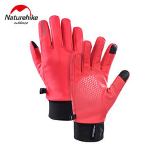 Naturehike Men Women Lightweight Waterproof Winter Ski Gloves Cold Weather Running Gloves Touch Screen Cycling Hiking Gloves