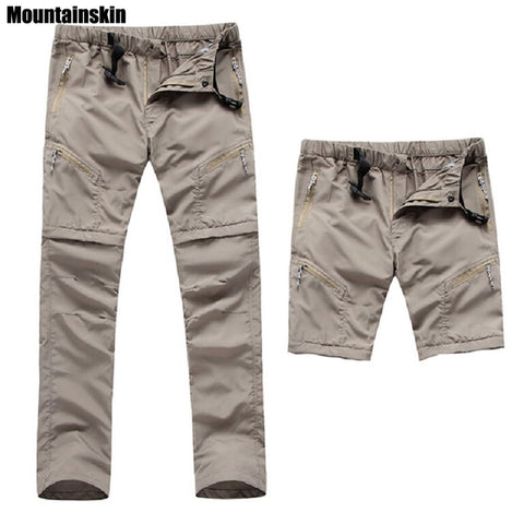 2020 New Men's Quick Dry Removable Hiking Pants Outdoor Sport Summer  Breathable Thousers Camping Trekking Fishing Shorts VA035