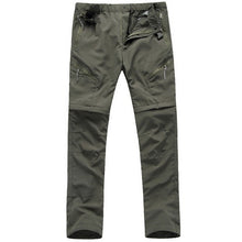 LoClimb Men's Waterproof Hiking Pants Men Summer Camping/Trekking Trousers Mountain Climbing/Outdoor Sprots Pants Shorts AM001