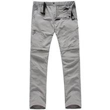 LoClimb Men's Waterproof Hiking Pants Men Summer Camping/Trekking Trousers Mountain Climbing/Outdoor Sprots Pants Shorts AM001