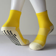 New Men Anti-Slip Football Socks High Quality Soft Breathable Thickened Sports Socks Running Cycling Hiking Women Soccer Socks