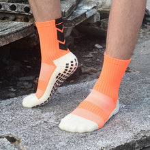 New Men Anti-Slip Football Socks High Quality Soft Breathable Thickened Sports Socks Running Cycling Hiking Women Soccer Socks