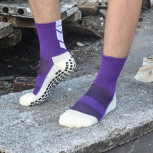 New Men Anti-Slip Football Socks High Quality Soft Breathable Thickened Sports Socks Running Cycling Hiking Women Soccer Socks