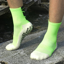 New Men Anti-Slip Football Socks High Quality Soft Breathable Thickened Sports Socks Running Cycling Hiking Women Soccer Socks