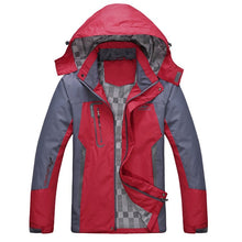 Mountainskin Men Women Spring Autumn Outdoor Hiking Jackets Waterproof Windbreaker Climbing Camping Trekking Rain Coat VA301