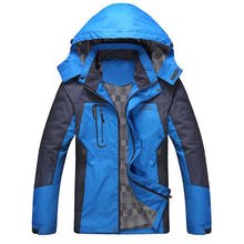 Mountainskin Men Women Spring Autumn Outdoor Hiking Jackets Waterproof Windbreaker Climbing Camping Trekking Rain Coat VA301
