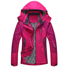 Mountainskin Men Women Spring Autumn Outdoor Hiking Jackets Waterproof Windbreaker Climbing Camping Trekking Rain Coat VA301