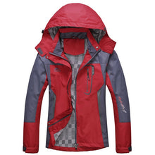 Mountainskin Men Women Spring Autumn Outdoor Hiking Jackets Waterproof Windbreaker Climbing Camping Trekking Rain Coat VA301