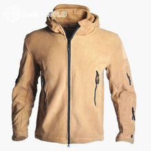 Men Military Hiking Jackets Thermal Hooded Fleece Jacket Tactical Jacket Outdoors Sports Coat Militar Softshell Army Jackets