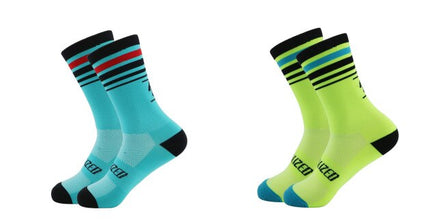 Men Sports Socks Riding Cycling Basketball Running Sport Sock Summer Hiking Tennis Ski Man Women Bike Bicycle Slip