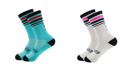 Men Sports Socks Riding Cycling Basketball Running Sport Sock Summer Hiking Tennis Ski Man Women Bike Bicycle Slip
