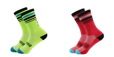 Men Sports Socks Riding Cycling Basketball Running Sport Sock Summer Hiking Tennis Ski Man Women Bike Bicycle Slip