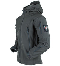 Men Winter Waterproof Tactical Army Military Sharkskin Jakcet Softshell Hunt Hiking Fishing Climbing Brathable Hoodie S-4XL Coat