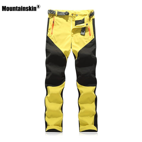 Mountainskin Women's Summer Quick Dry Hiking Pants Outdoor Sport Thin Camping Trekking Breathable Elastic Female Trousers VB052