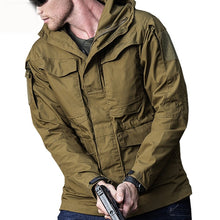 M65 UK US Army Clothes Casual Tactical Windbreaker Men Waterproof Flight Pilot Coat Hoodie Military Field Jacket