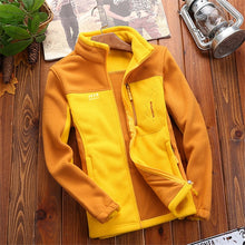 WWKK Hiking Camping Skiing Trekking Male Female Jackets Mens Women's Winter Fleece Softshell Jacket Outdoor Sports Leisure Coats
