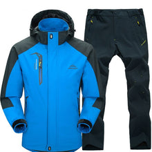 Autumn Men Women Outdoor Jacket Suit Windproof Waterproof Jacket Set Male Trekking Camping Hunting Climbing Jackets Sport Pants