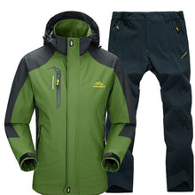 Autumn Men Women Outdoor Jacket Suit Windproof Waterproof Jacket Set Male Trekking Camping Hunting Climbing Jackets Sport Pants