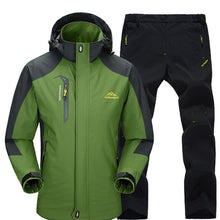 Autumn Men Women Outdoor Jacket Suit Windproof Waterproof Jacket Set Male Trekking Camping Hunting Climbing Jackets Sport Pants