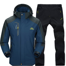 Autumn Men Women Outdoor Jacket Suit Windproof Waterproof Jacket Set Male Trekking Camping Hunting Climbing Jackets Sport Pants