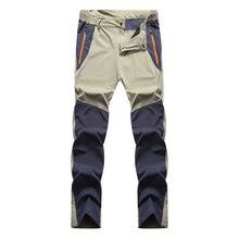 Mountainskin Men's Summer Elastic Quick Dry Pants Outdoor Sport Breathable Pants Hiking Camping Trekking Climbing Trousers VA210