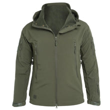 Outdoor Soft Shell Fleece Men And Women Windproof Waterproof Breathable Warm Three-In-One Coat Shark Leather Jacket