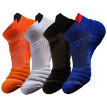 Men Running Basketball Socks Breathable Anti-slip Sport Hiking Cycling Walking Outdoor Sock Cotton Athletic No Sweat Socks
