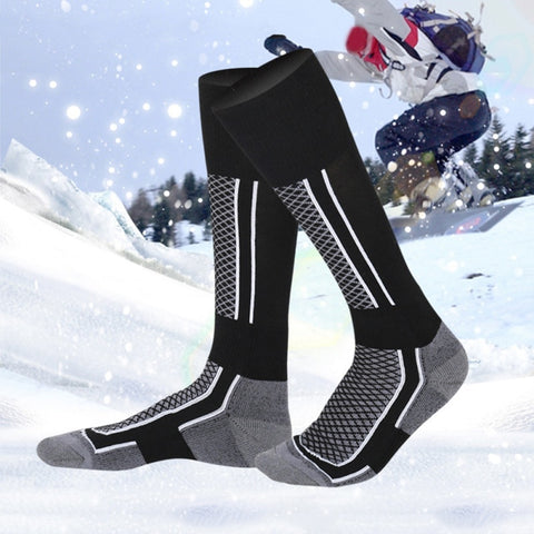 Women/Man Winter Ski Snow Sports Socks Thermal Long Ski Snow Walking Hiking Sports Towel Socks