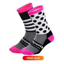 DH SPORTS Brand Cycling Socks Comfortable Outdoor Sport Men Women Dot Socks Running Hiking Racing Road MTB Mountain Bike Socks