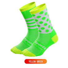 DH SPORTS Brand Cycling Socks Comfortable Outdoor Sport Men Women Dot Socks Running Hiking Racing Road MTB Mountain Bike Socks
