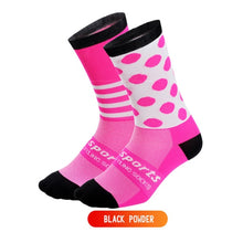 DH SPORTS Brand Cycling Socks Comfortable Outdoor Sport Men Women Dot Socks Running Hiking Racing Road MTB Mountain Bike Socks