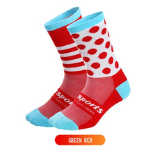 DH SPORTS Brand Cycling Socks Comfortable Outdoor Sport Men Women Dot Socks Running Hiking Racing Road MTB Mountain Bike Socks
